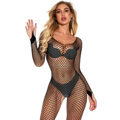 Crotchless Fishnet Sexy Bodystockings