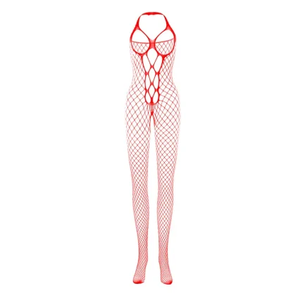 Open Crotch Fishnet Bodystockings - Image 4