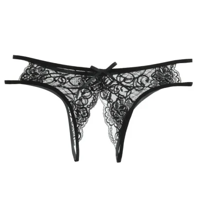 Crotchless See-through Panties - Image 2
