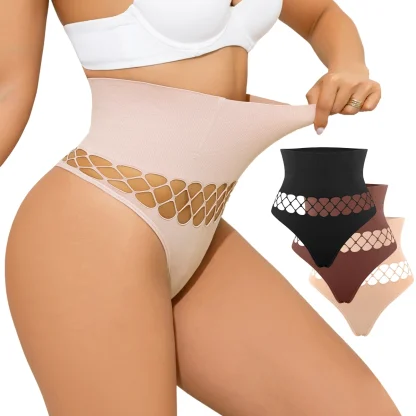 Tummy Control Fishnet Panties