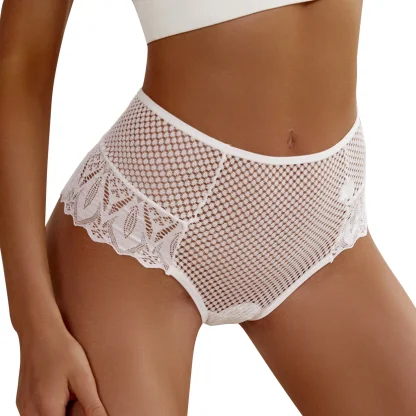 High Waist Fishnet Panties