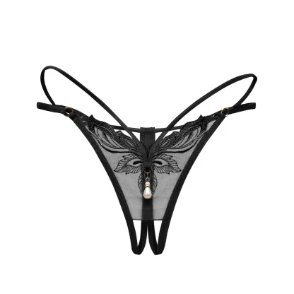 Open Crotch Transparent Panties