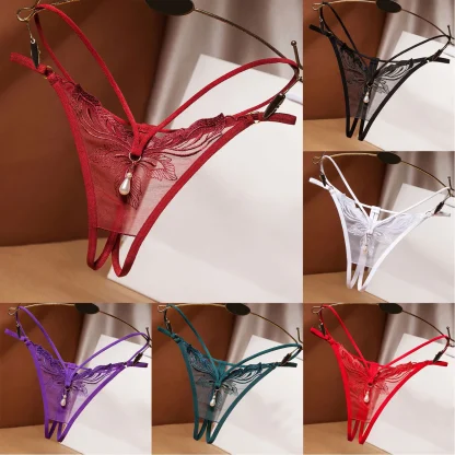 Open Crotch Transparent Panties - Image 7