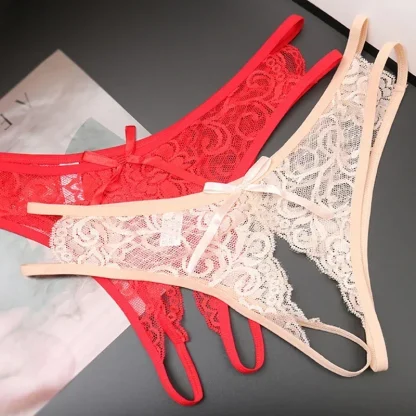 Crotchless See-through Panties - Image 5