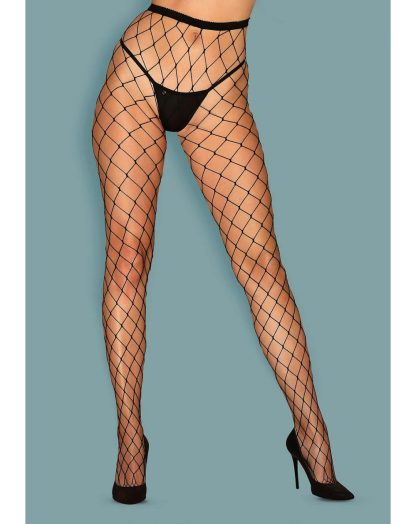 Big Hole Fishnet Black Legging - Image 3