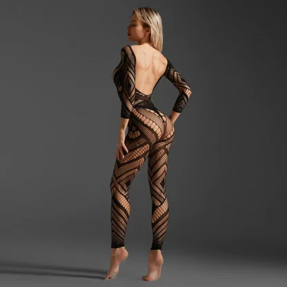 Stretchable Fishnet Bodystockings - Image 2