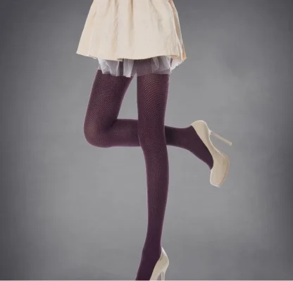 Solid Breathable Pantyhose - Image 5