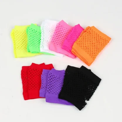 Fishnet Short Hand Gloves - Image 3