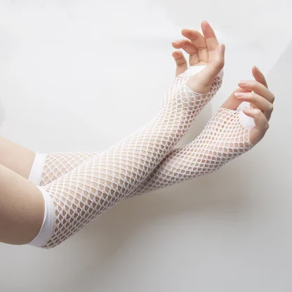 Non-slip Fishnet Arm Sleeve - Image 5
