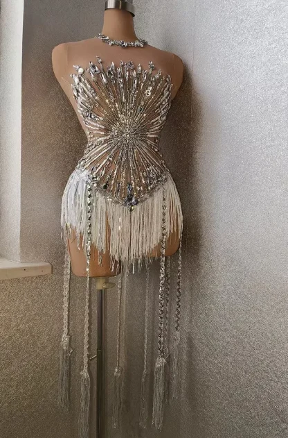 Luxury Sheer Tassel Chemises - Image 2