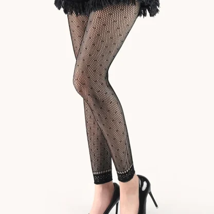 Stylish Fishnet Sexy Leggings - Image 3
