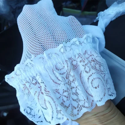 Double Silicone Fishnet Thigh-highs - Image 7