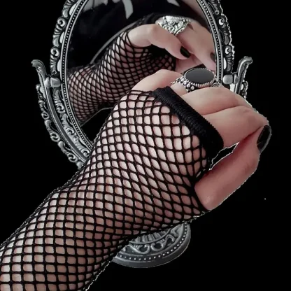 Non-slip Fishnet Arm Sleeve - Image 4