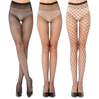 Anti-Snag Fishnet Black Stocking - Image 4