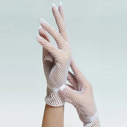 Retro Fishnet Hand Gloves