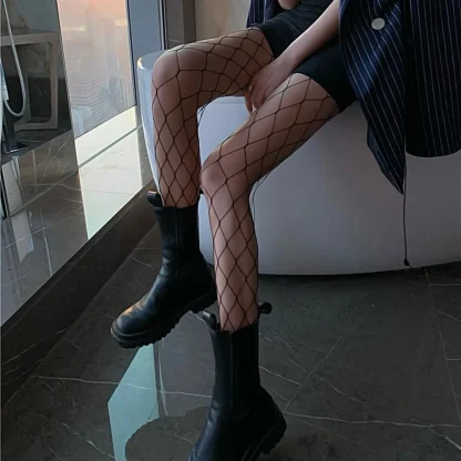Large Fishnet Pantyhose - Image 2