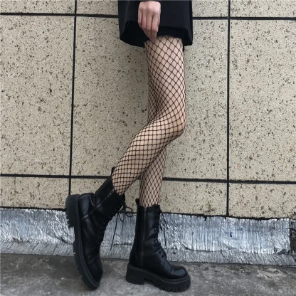 Large Fishnet Sexy Stockings - Image 2