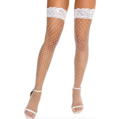 Non-slip Sexy Fishnet Thigh-highs