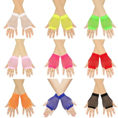 Fishnet Short Hand Gloves - Image 6