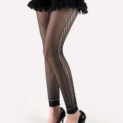 Stylish Fishnet Sexy Leggings - Image 4