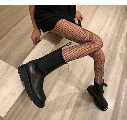Black Fishnet Stockings - Image 6
