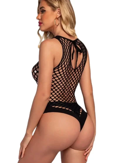 Erotic Fishnet Bodysuit - Image 5
